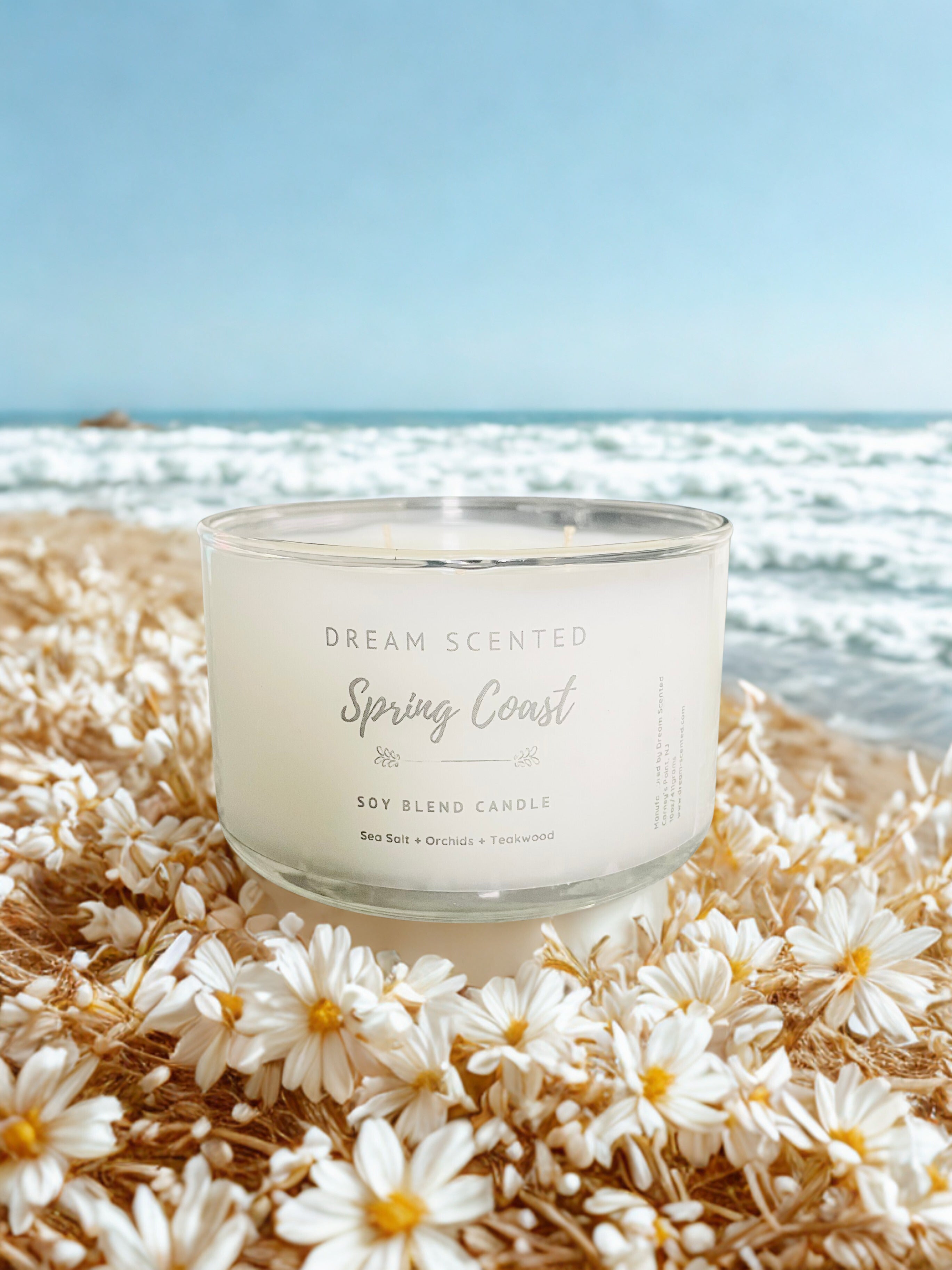 spring coast three wick candle